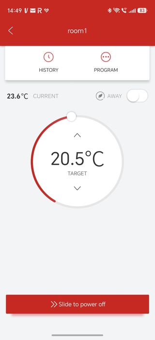 Termostat wireless + Smart cu aplicație NOU