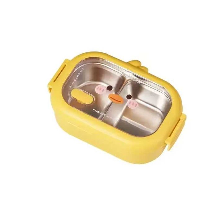 Caserolă Bento din Inox pentru Copii – Etanșă pentru Școală