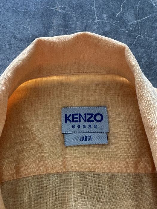 Kenzo,cămașă de in pt.bărbați,măr.L