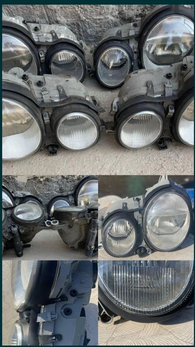 Мерседес 210 лупарик фары