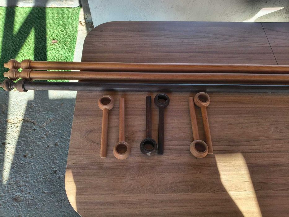 Galerie din lemn pentru perdea 160cm