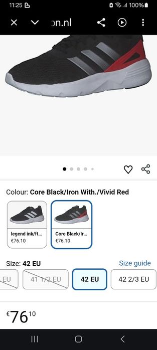 Adidasi originali Adidas Nr.42