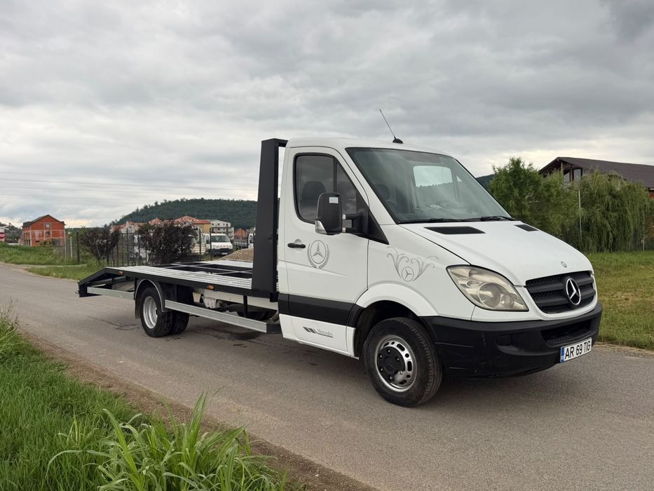 Titlu Mwrcedes Sprinter platforma auto/slep/trailer