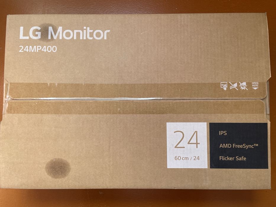 Монитор LG 24MP400-B черный 23.8