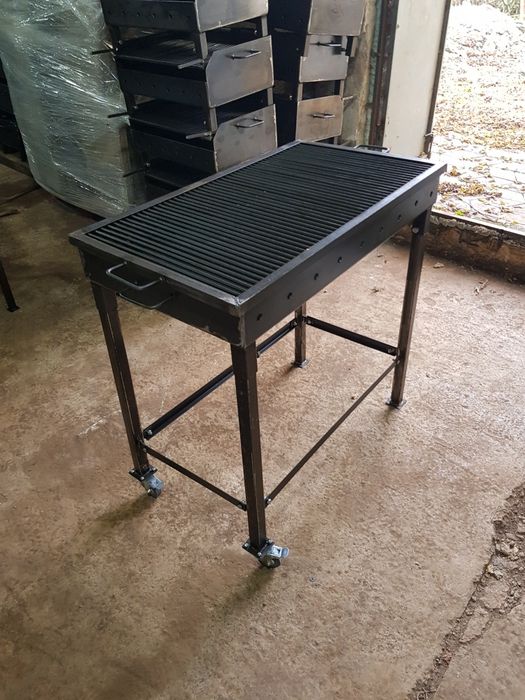 Grătar grădină picnic grill 90x50x10