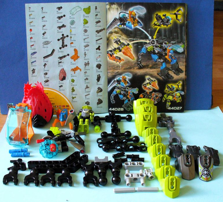 LEGO "Hero Factory" 44023, 44027, 44017