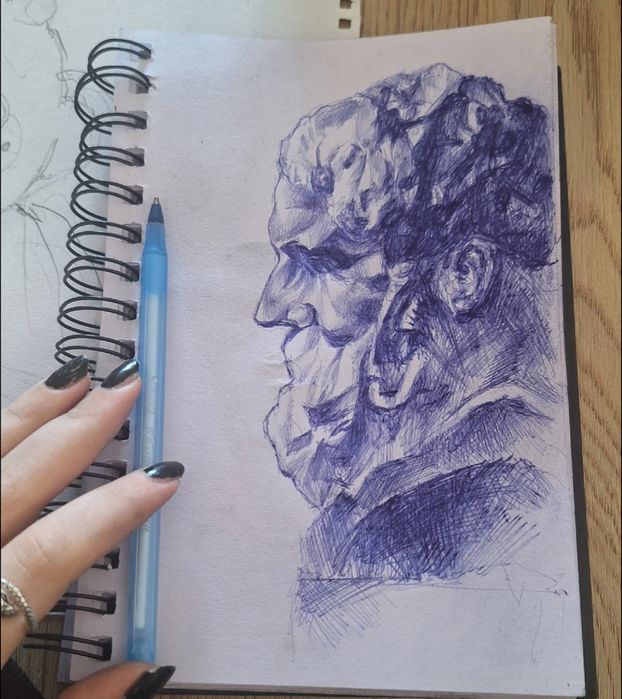 Portrete în pix la comandă