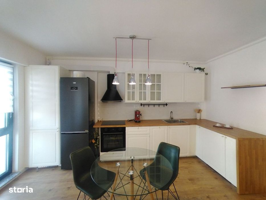 Garsonieră 50 mp | Pipera, rond OMV | Bloc nou | Balcon