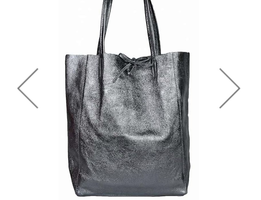 Geantă piele naturala Italia