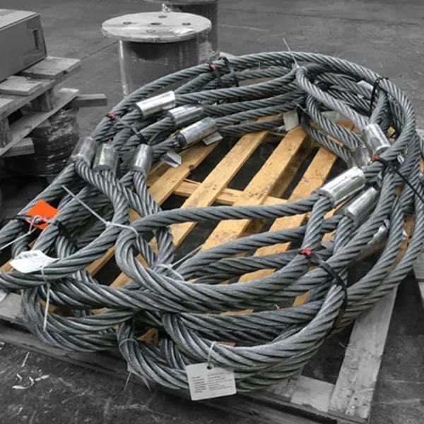 Стоманени сапани (въжени сапани с уши) от ф 5мм до ф 52мм с уши