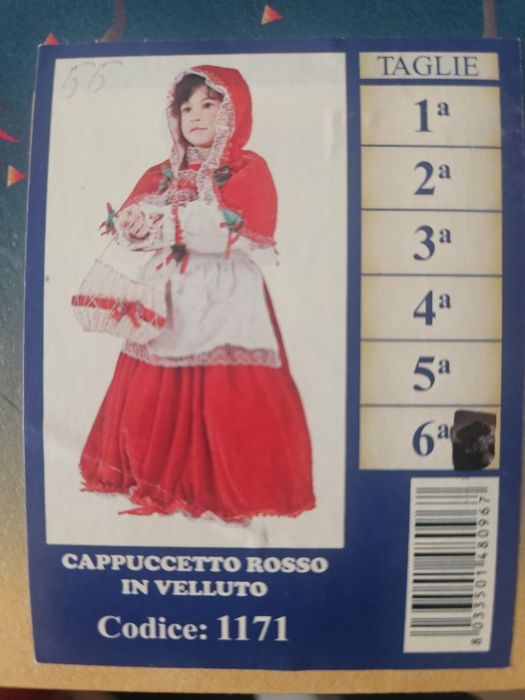 Костюм красной шапочки