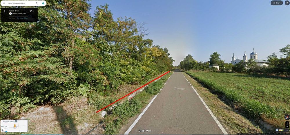 Teren de vânzare intravilan 3200mp com. Traian, jud. BR