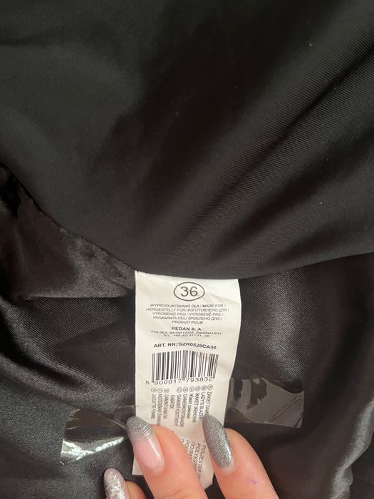 Сако/блейзър нов велурен 36 размер