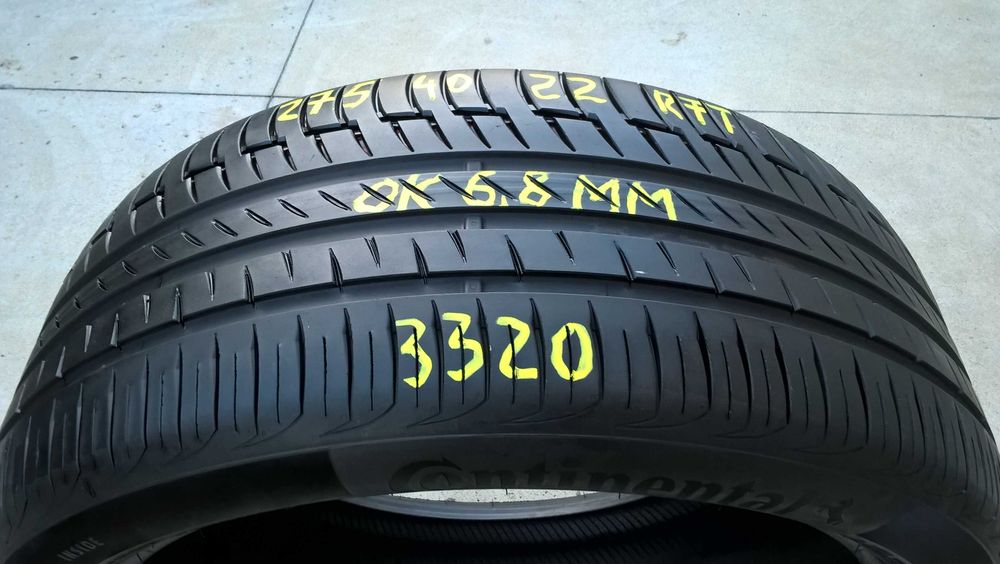 O anvelopa de vara 275 40 22 continental premiumcontact 6 run flat