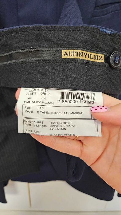 Costum albastru Altinyildiz