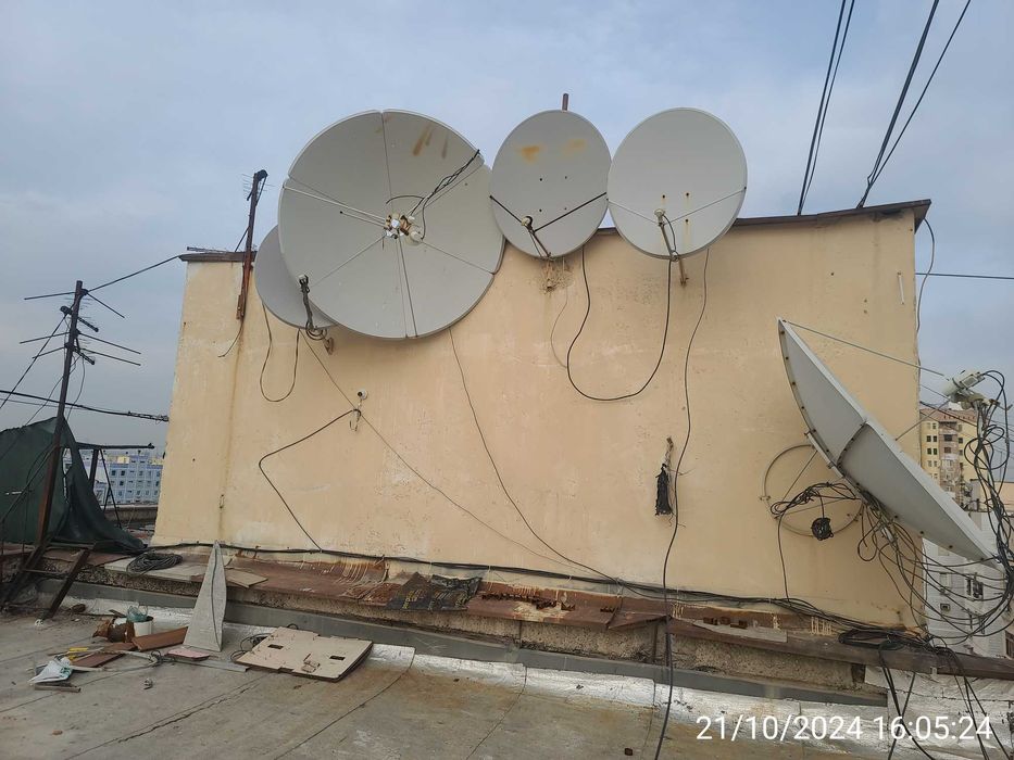 Продам Свои Параболические Антены б.у большую, среднею, и маленькую