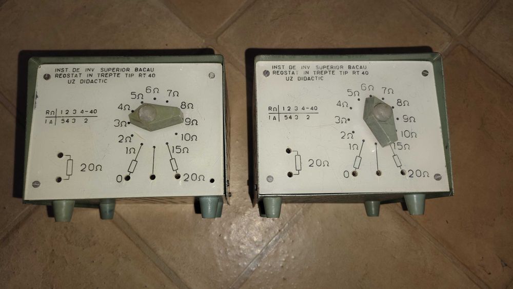 Reostat in trepte tip RT 40 vintage