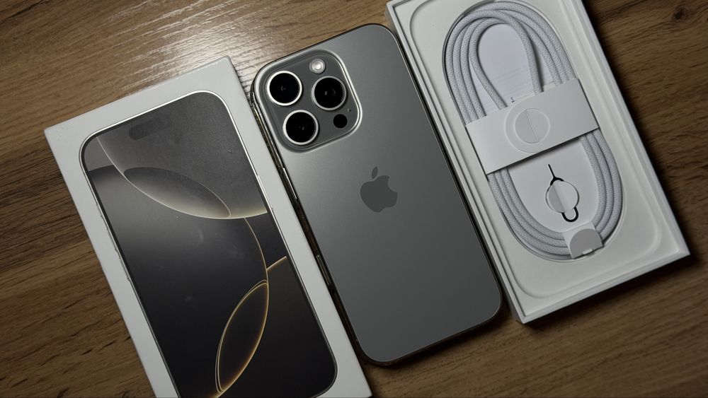 Верифицированный iPhone 16 Pro 256Gb титан