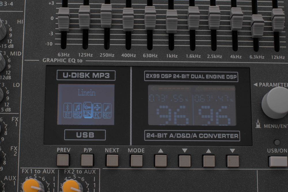 Audio mixer 12 canale 2 Х 1200W NU Dynacord 1000 3 USB Bluetooth