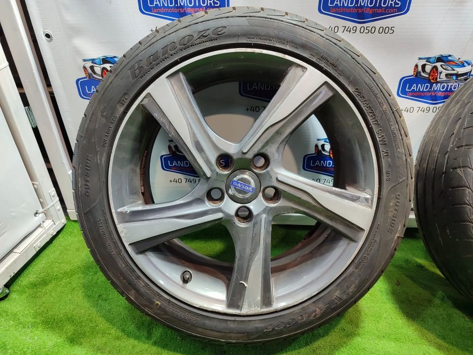 JANTE R17 5x108 VOLVO (2 BUC.) 225/45 Z R17 94W / COD 7Jx17H2 / J17KA / DOT-E V0124 K1 / 31423521 VOLVO V40 S40 V50 S60 V60 S80 V70 C30 C70