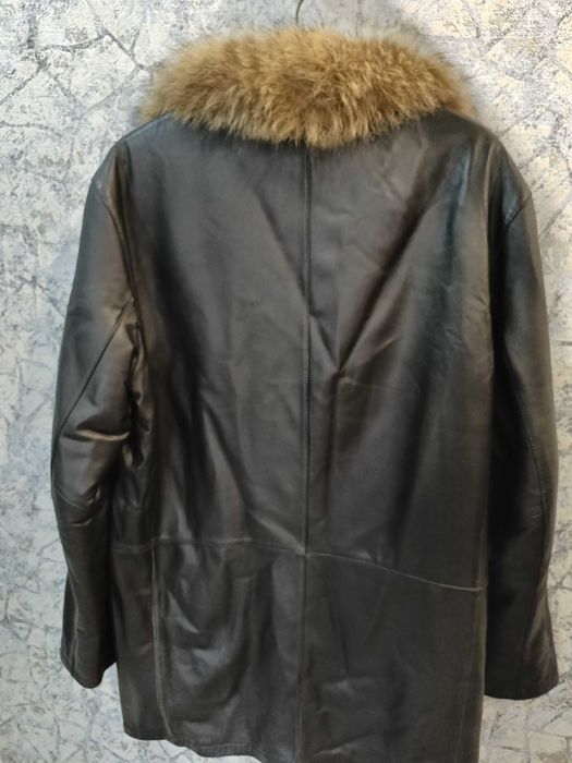 Дубленка на цигейки мужская