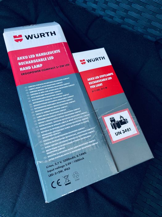 Set 2 lămpi de lucru LED .Noi!