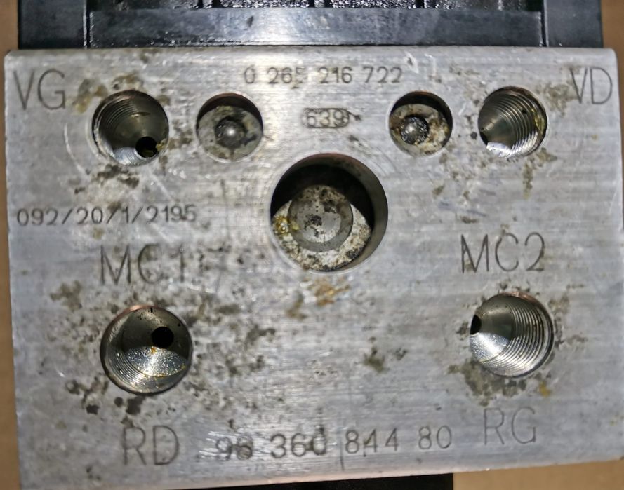 Modul unitate pompa ABS citroen xsara 9636084480 / 0265216722