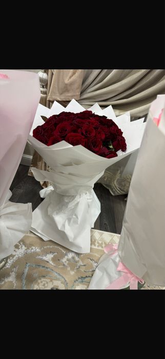 Цветы, розы, 51шт
