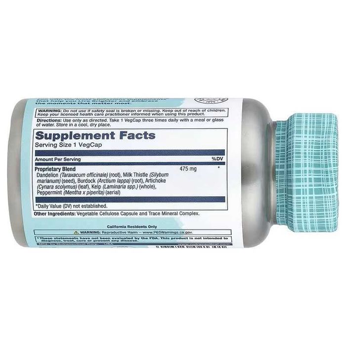 Solaray Liver Blend SP-13 ливер