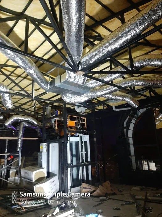 Винтилятсия, димаход ва ҳаво тозалаш тизимлари