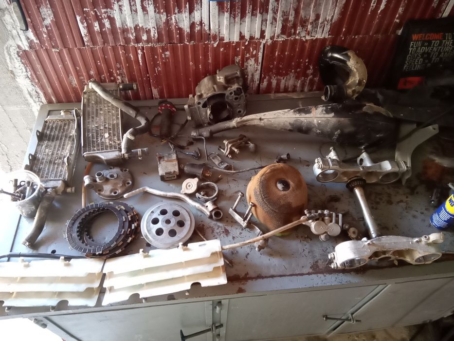 Honda cr 250 fmf само на части Хонда цр