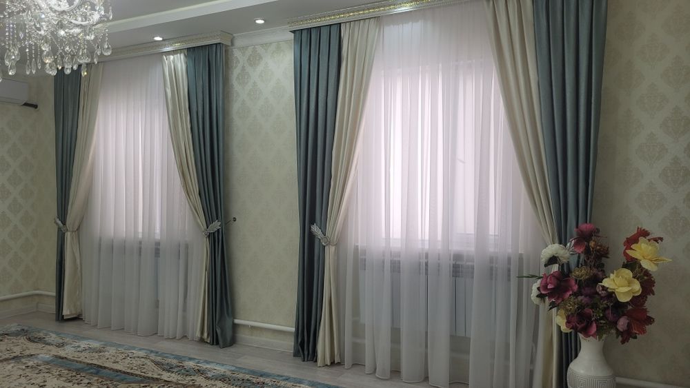 Жапкыш+тюль сатылады