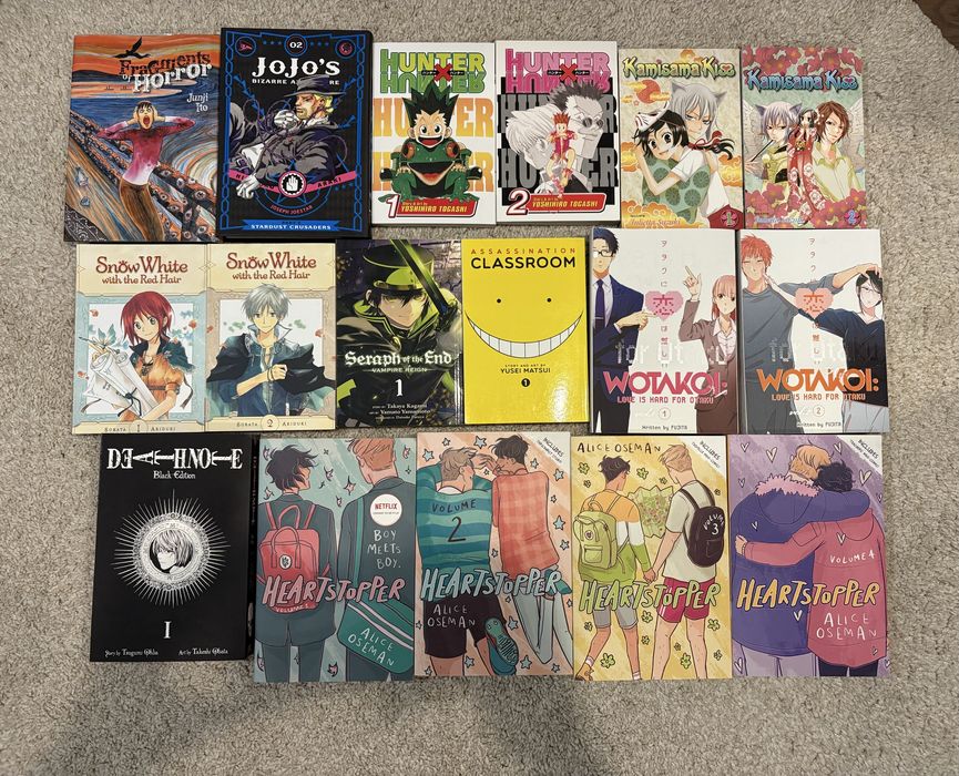 Manga, комикси и книги на английски език