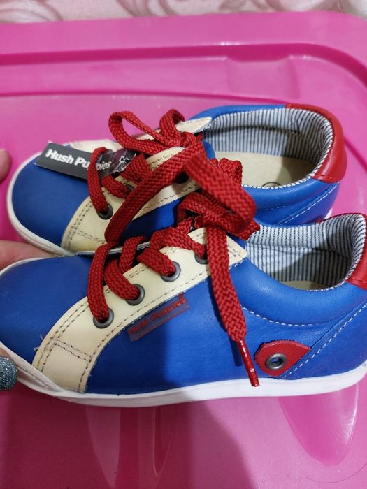 Детские кожаные туфли р.24