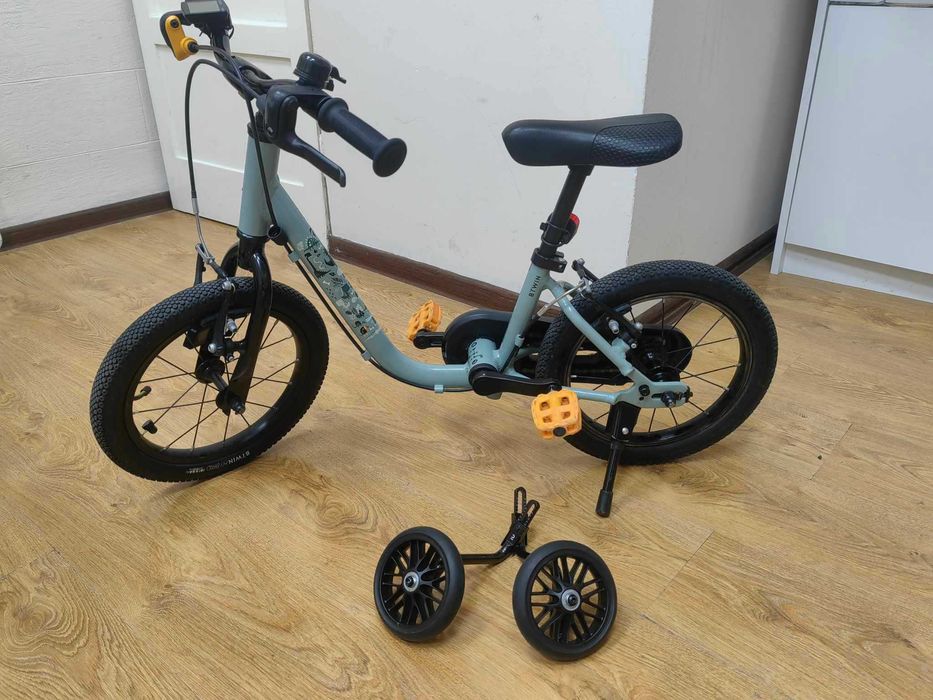 КОЛЕЛО ДЕКАТЛОН, 14 инча, баланс колело и с педали