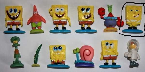Спанч боб не киндер. Фигурки