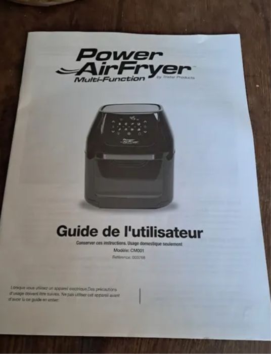 Power AIR FRIER , Fripteoza cu Aer Cald