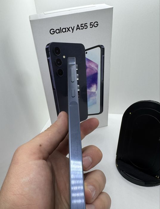Samsung Galaxy A55 5G 256GB ca NOU Full Box + Huse + Folii