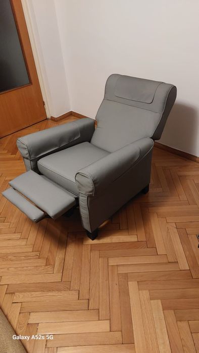 Fotoliu extensibil rabatabil