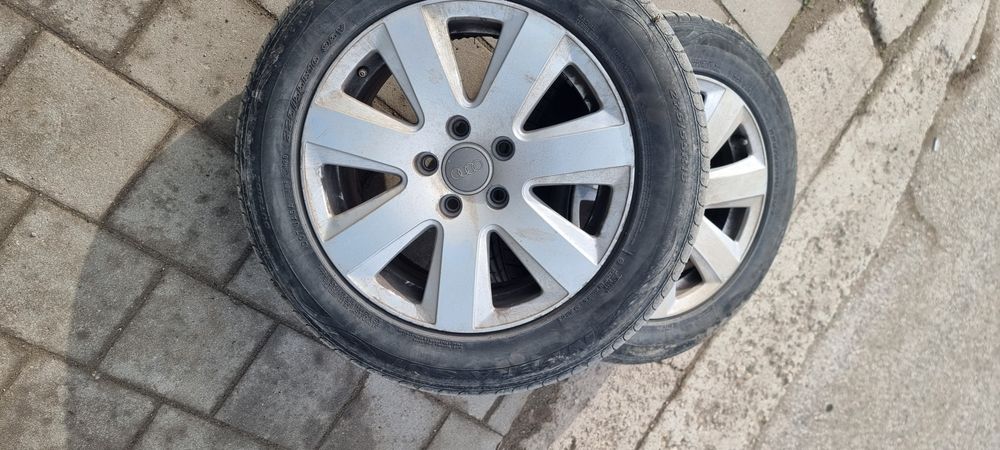 Ауди Джанти алуминиеви 16 цола 5х112 -57.1 вътрешен в комплект с гуми