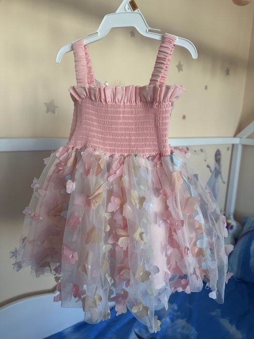 Детска официална рокличка “Пеперудка”