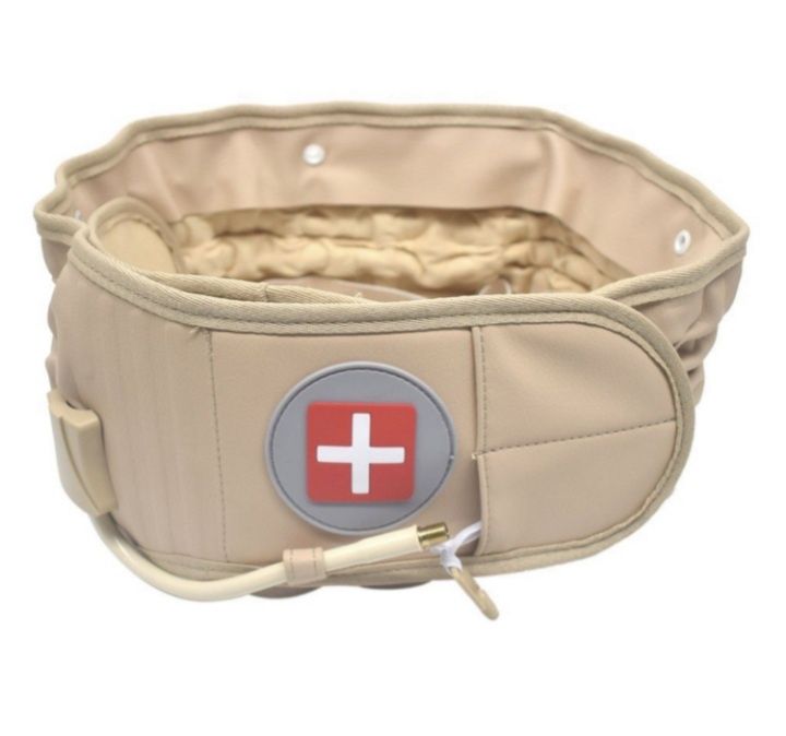 Надувной пояс для спины поясничы поддержи позвоночника удобний