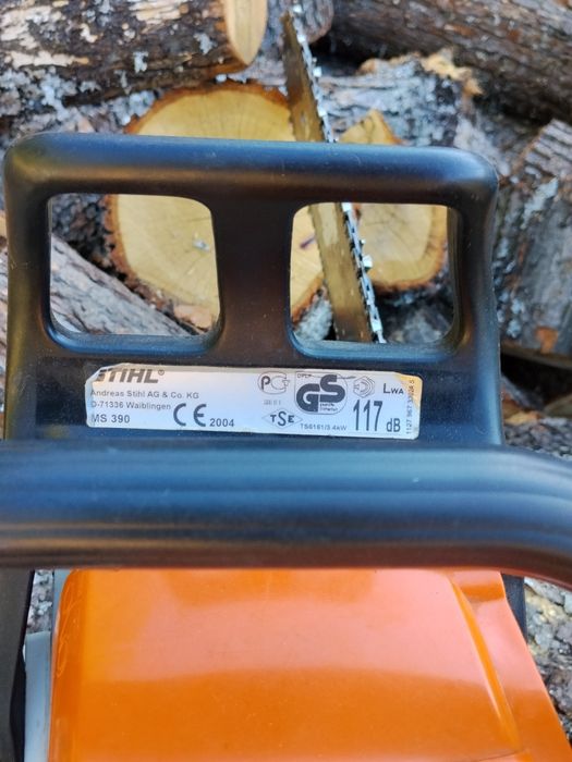 Stihl ms 390 mid-range.