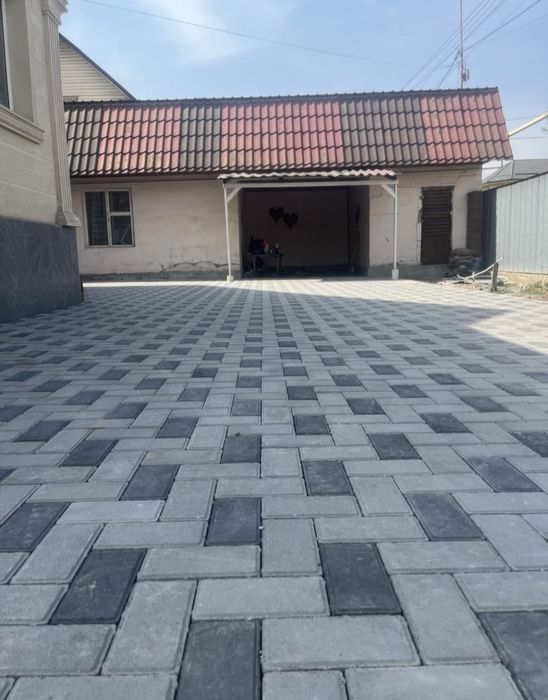 Укладка брусчатки
