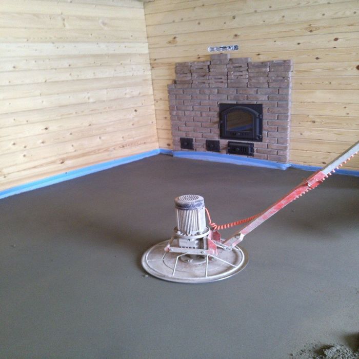 Пол сухой стяжки