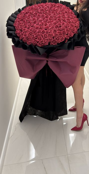 Букет 201 броя вечни Рози