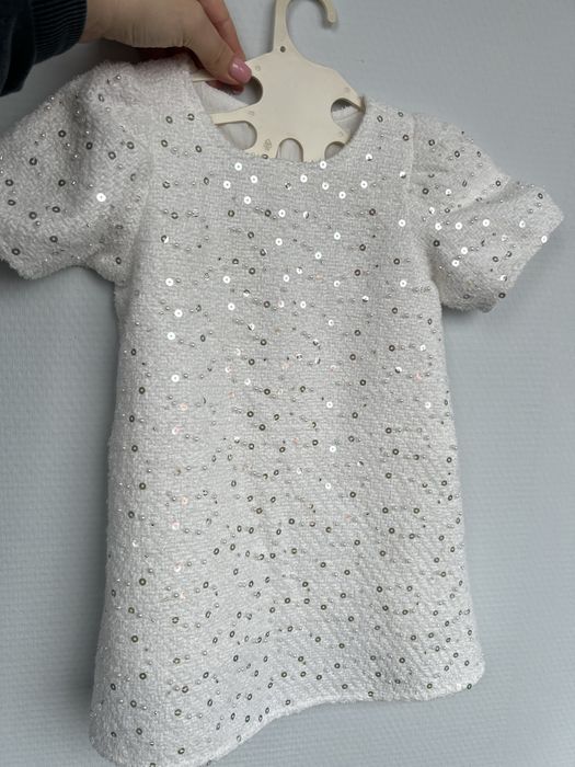 Rochie paiete fetite 86 cm