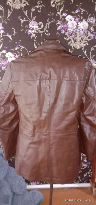 Мужская кожаная куртка