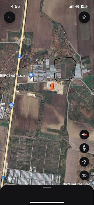 Продава се Парцел в с. Тополи, Област Варна - 21700 кв.м за 65 €/кв.м - Снимка #4