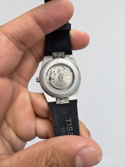 Tissot PRX Damascus Steel 38 мм — Powermatic 80, дамасская сталь